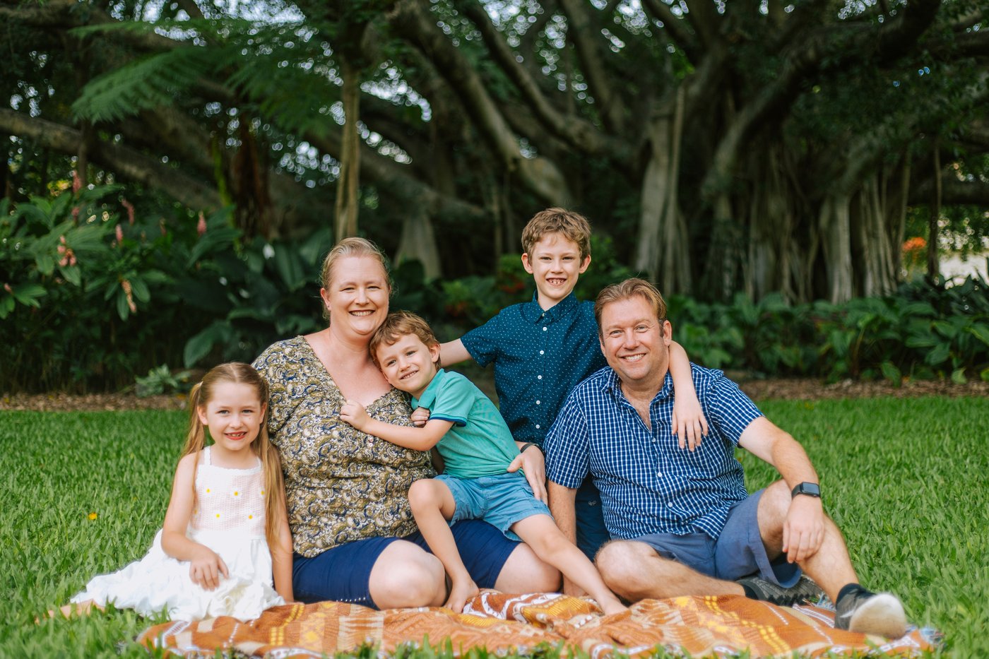 The Tech Troubleshooters family in Townsville